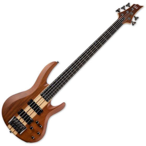 ESP LTD B-5E Electric Bass Natural Satin sku number LB5EMNS