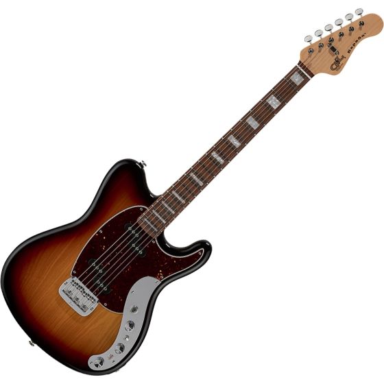 G&L CLF Research Espada Electric Guitar Old School Tobacco sku number ESPADA-CLF-3TS-CR