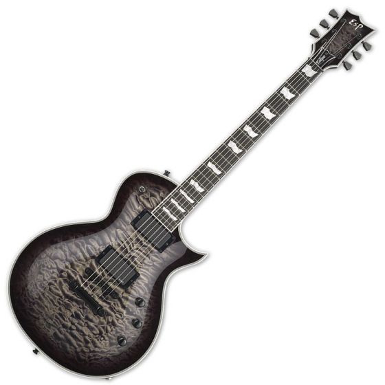 ESP Eclipse CTM Original Series Electric Guitar in See Thru Black sku number EECCTMSTBLK
