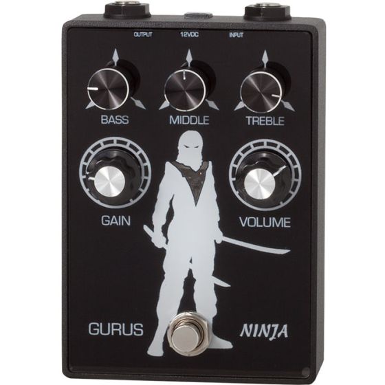 Gurus Ninja Tube Driven Ultra High Gain Pedal sku number GURUS-NJA