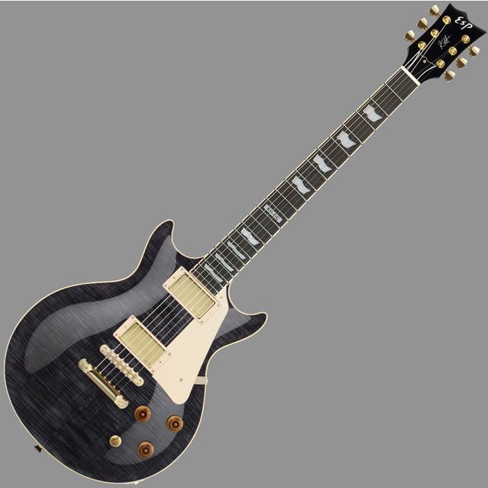 ESP KH DC Kirk Hammett Electric Guitar in See Through Black Finish
