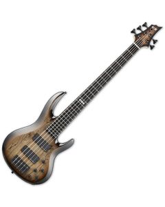 ESP E-II BTL-5 5 String Electric Bass Black Natural Burst sku number EIIBTL5BLKNB