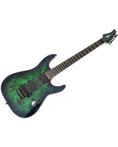 Schecter C-6 Pro FR Electric Guitar Aqua Burst B-Stock 1191 sku number SCHECTER3635.B 1191