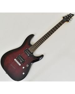 Schecter C-6 Plus Guitar See-Thru Cherry Burst B-Stock 0858 sku number SCHECTER447.B 0858