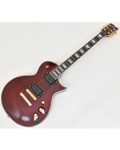 ESP LTD EC-1000T CTM Guitar in See Thru Black Cherry B-Stock 1447 sku number LEC1000TCTMFMSTBC.B 1447