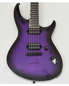 ESP LTD H3-1000 Guitar See Thru Purple Sunburst B-Stock sku number LH31000FMSTPSB.B