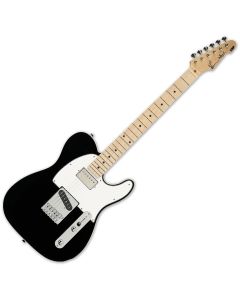 ESP Ron Wood Black Guitar with Case sku number ERONBLK