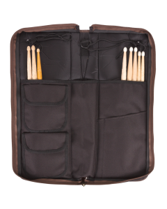 SABIAN Arena Stick Bag (Black With Brown) sku number AS1BB