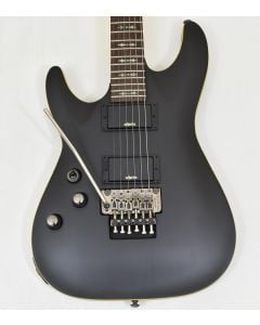 Schecter Demon-6 FR Left-Handed Guitar Satin Black B-Stock sku number SCHECTER3666.B 3165