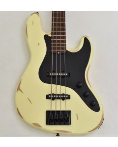 Schecter J-4 Sixx Bass Worn Ivory B-Stock 0357 sku number SCHECTER355.B0357