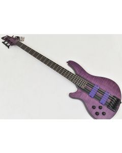 Schecter C-5 GT Lefty Bass Satin Trans Purple B-Stock 0466 sku number SCHECTER1535.B0466