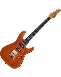 Schecter California Classic Guitar Transparent Amber sku number SCHECTER7301