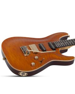 Schecter California Classic Guitar Transparent Amber sku number SCHECTER7301