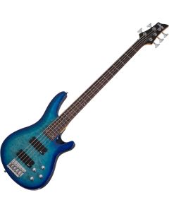 Schecter C-5 Plus Bass Ocean Blue Burst sku number SCHECTER592