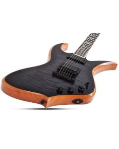 Wylde Thorax Transparent Black Burst Guitar sku number SCHECTER4548