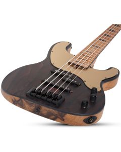 Schecter Model-T 5 String Exotic Bass Ziracotte sku number SCHECTER2835