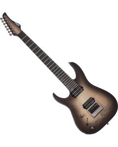 Schecter Banshee Mach-7 Evertune Lefty Guitar Fallout Burst sku number SCHECTER1421