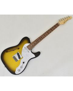 G&L USA ASAT Classic Thinline Semi Hollow Guitar 2 Tone Goldburst sku number USA ACLTL SH 2TGB