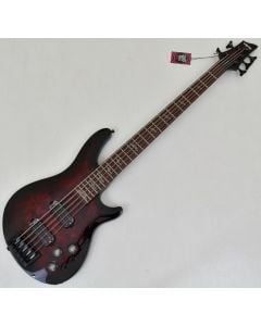 Schecter Omen Elite-5 Bass Black Cherry Burst B-stock 1131 sku number SCHECTER2621.B1131