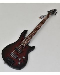 Schecter Omen Elite-5 Bass Black Cherry Burst B-stock 0260 sku number SCHECTER2621.B0260