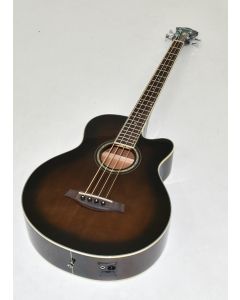 Ibanez AEB10E-DVS Artwood Series Acoustic Electric Bass in Dark Violin Sunburst High Gloss Finish 9676 sku number AEB10EDVS.B-9676