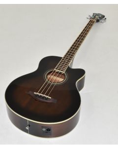 Ibanez AEB10E-DVS Artwood Series Acoustic Electric Bass in Dark Violin Sunburst High Gloss Finish 9671 sku number AEB10EDVS.B9671