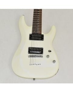 Schecter C-6 Deluxe Guitar Satin White B-Stock 1399 sku number SCHECTER432.B 1399