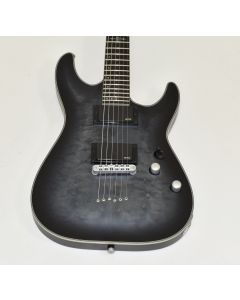 Schecter C-1 Platinum Guitar See Through Black Satin B-Stock 0239 sku number SCHECTER704.B0239