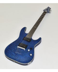 Schecter C-1 Platinum Guitar Satin Transparent Midnight Blue B-Stock 1059 sku number SCHECTER779.B1059