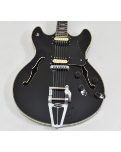 Schecter Corsair 2020 Semi Hollow Electric Guitar Gloss Black B0961 sku number SCHECTER1552-B0961