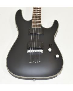 Schecter Damien Platinum-6 Guitar Satin Black B-Stock 1555 sku number SCHECTER1181.B 1555