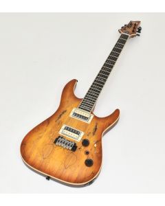 Schecter C-1 Exotic Spalted Maple Guitar Natural B-Stock 2068 sku number SCHECTER3338.B2068