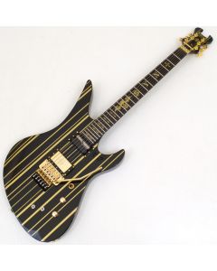 Schecter Synyster Custom-S Guitar Gloss Black Gold B-Stock 0530 sku number SCHECTER1742-B0530