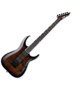 ESP LTD MH-1000ET Evertune Guitar Dark Brown Sunburst sku number LMH1000ETFMDBSB