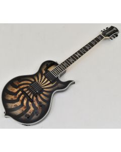 Wylde Audio Odin Grail Buzzsaw Guitar Charcoal Burst sku number SCHECTER4539