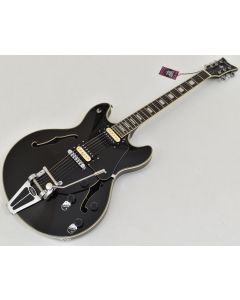 Schecter Corsair Semi Hollow Guitar Black B-Stock 0653 sku number SCHECTER1552-B0653