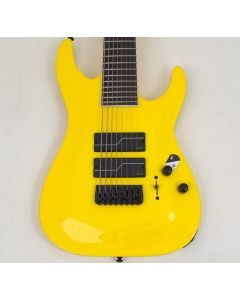 ESP LTD SC-608 Baritone Stephen Carpenter Guitar Yellow B-Stock 1780 sku number LSC608BYELF1-B1780