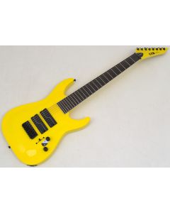 ESP LTD SC-608 Baritone Stephen Carpenter Guitar Yellow B-Stock 1781 sku number LSC608BYELF1-B1781
