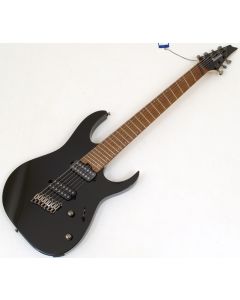 Ibanez RGMS7 BK Multi Scale 7 String Black Guitar B-Stock sku number RGMS7BK-B