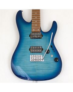 Ibanez AZ24S1F TXB Guitar Trans Turquoise Burst B-Stock sku number AZ24S1FTXB-B0196