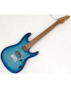 Ibanez AZ24S1F TXB Guitar Trans Turquoise Burst B-Stock sku number AZ24S1FTXB-B0196
