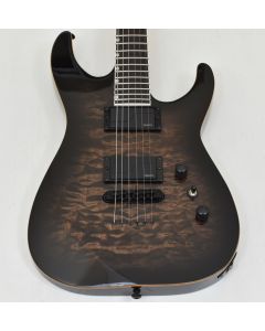 ESP LTD JM-II Josh Middleton Guitar Black Shadow Burst B-Stock sku number LJMIIQMBLKSHB-B