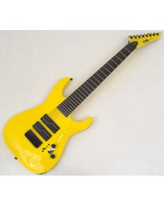 ESP LTD SC-608 Baritone Stephen Carpenter Guitar Yellow B-Stock 1031 sku number LSC608BYELF1-B1031