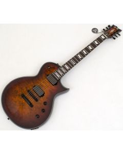ESP E-II Eclipse QM Tiger Eye Sunburst Guitar B-Stock 6435 sku number EIIECQMTESB-B6435