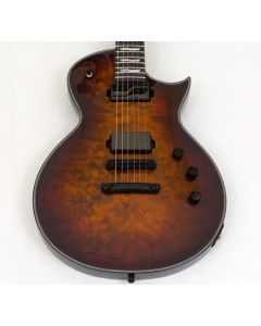 ESP E-II Eclipse QM Tiger Eye Sunburst Guitar B-Stock 6435 sku number EIIECQMTESB-B6435