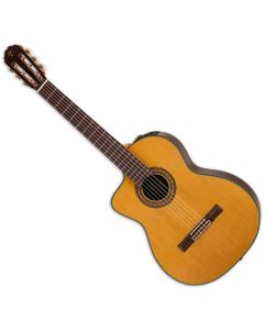 Takamine TC132SC Lefty Classical Acoustic Electric Guitar Open Box sku number JTAKTC132SCLH-O