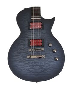 ESP LTD BB-600B Ben Burnley Baritone Guitar B-Stock 2632 sku number LBB600BQMSTBLKSBS-B2632