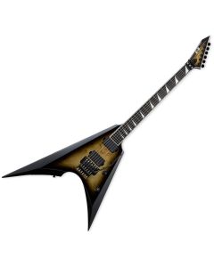 ESP E-II Arrow Burl Guitar Nebula Black Burst B-Stock sku number EIIARROWBMNBLKB-B