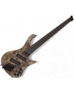 Ibanez EHB1505MS Headless 5 String Bass Black Ice Flat B-Stock sku number EHB1505MSBIF-B1849