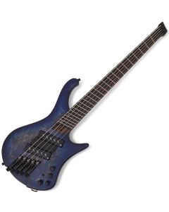 Ibanez EHB1505MS Headless 5 String Bass Pacific Blue Burst Flat B-Stock sku number EHB1505MSPLF-B9932